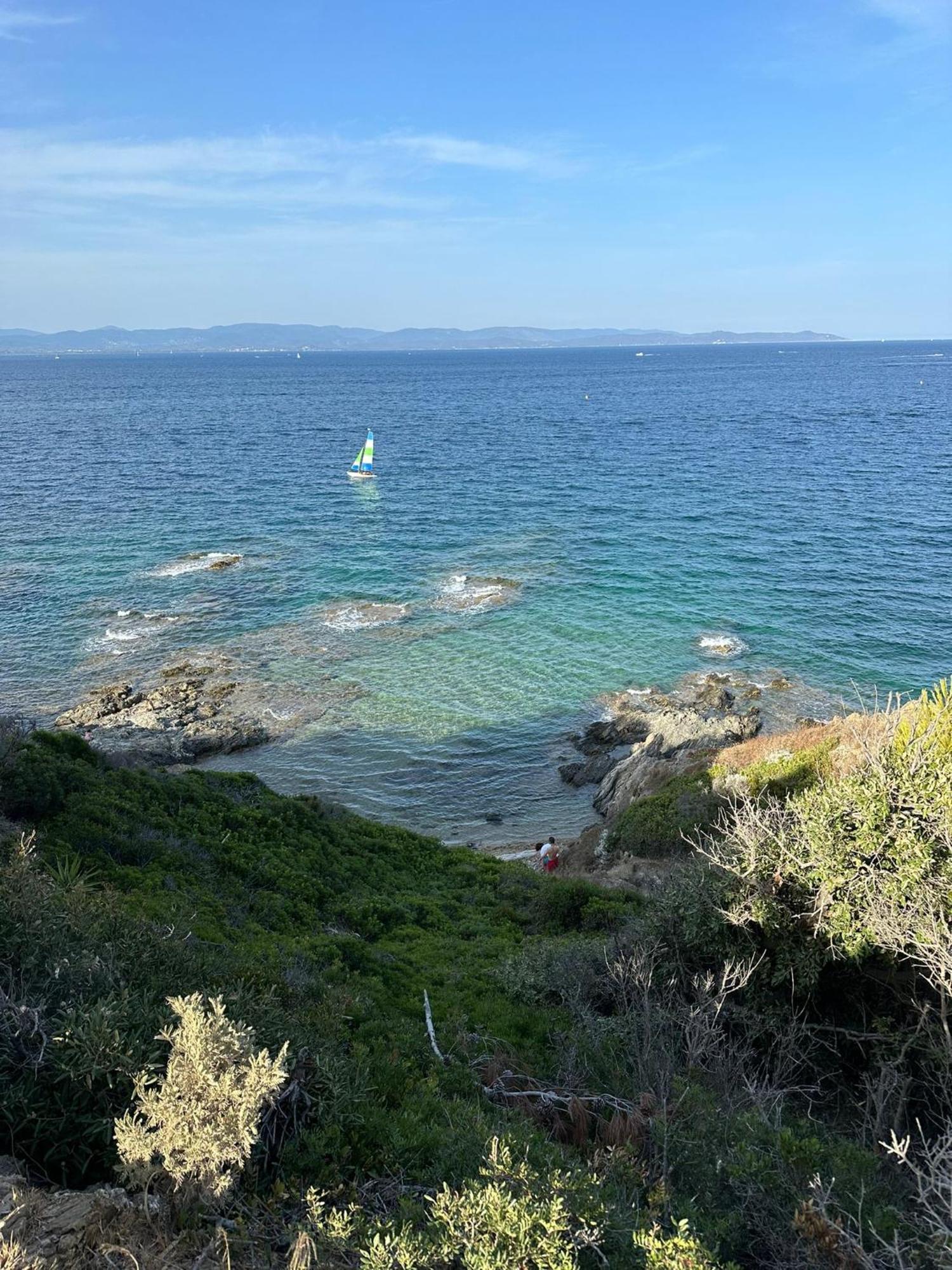 L'Instant Plage - Vue Mer - Bord De Plage - La Capte - Cote D'Azur Hyeres Exterior photo